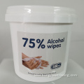 75% Alcohol Medical Antibacterial Sanitizing Disinfecting Wet Wipes Canister